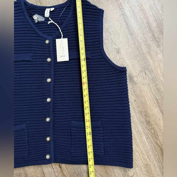 Joie • Texture Wide Ribbed Sweater Vest - Picture 8 of 11